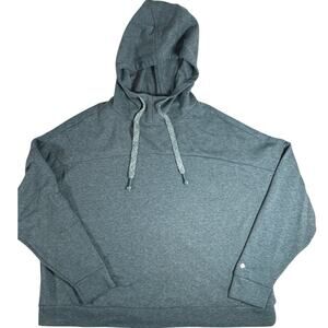 Calia Women’s Pullover Hoodie Sweatshirt Blue Athletic Lounge Top Size L NWOT
